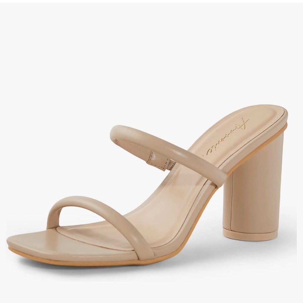 Elegant Beige Strappy Heels for Women